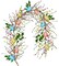 6 ft Artificial Mixed Berry Easter Garland – Pastel Spring Vine for Wreaths, Mantel, Door, & Seasonal Decor